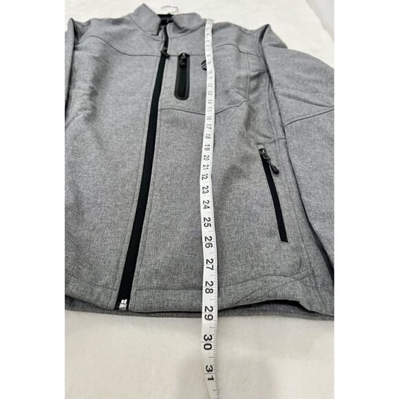 NEW Free Country Men's Base Camp II Softshell Jacket Size M Light Grey MSRP$100 - Picture 4 of 10